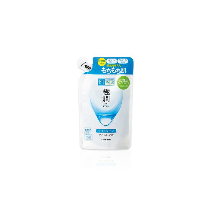 ROHTO乐敦 肌研极润 透明质酸 轻盈型化妆水 替换装 170ml