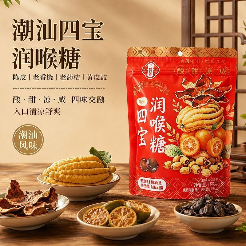 Chao’an Four Treasures Lozenging Candy and Candy 150 g