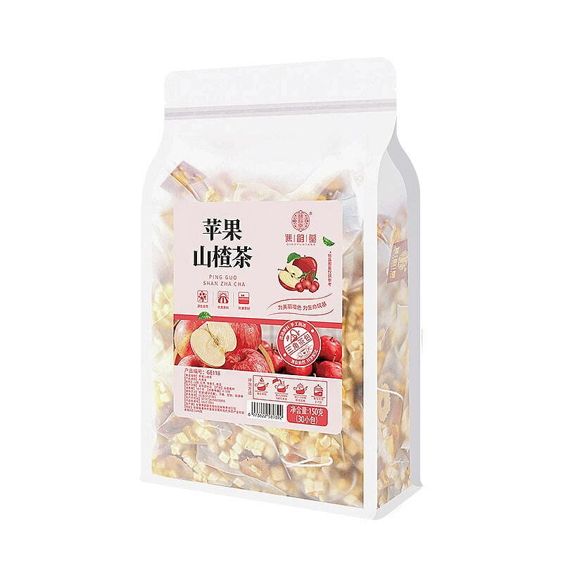 Apple and hawthorn tea, apple, hawthorn, tangerine 150 g