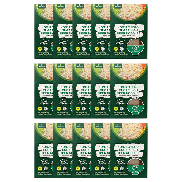 魔芋零糖高纤面 15包 170 克*15 包