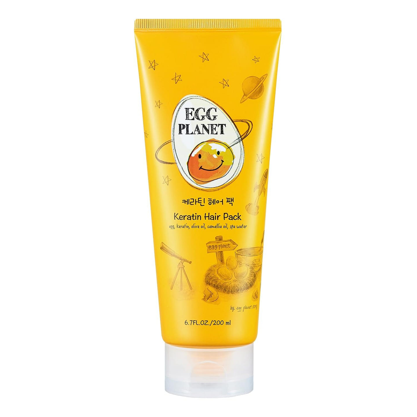 Egg Planet Keratin Hair Pack 200ml 200 ml