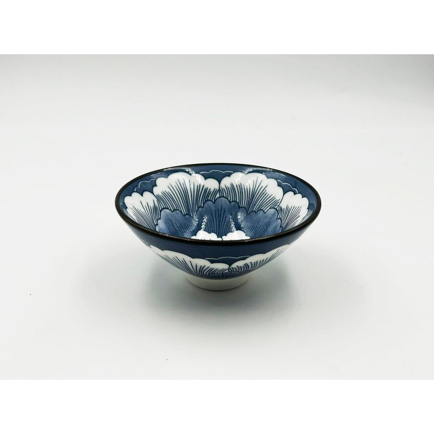 Blue and White Floral Douli Cup – Exquisite Chinese Tea Cup 50 ml