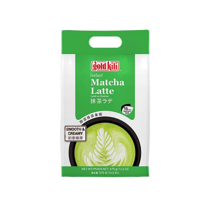 Gold kili Instant Matcha Latte 25g*15sachets 375g 1 each