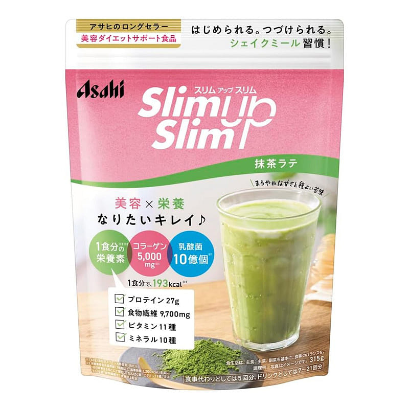 Slim Up Slim Enzyme + Superfood Shake Matcha Latte 315 g