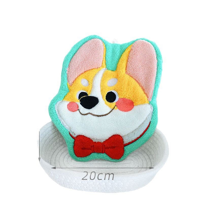 Thicken The Puppy Hand Towel-Shiba Lnu XL 1 count