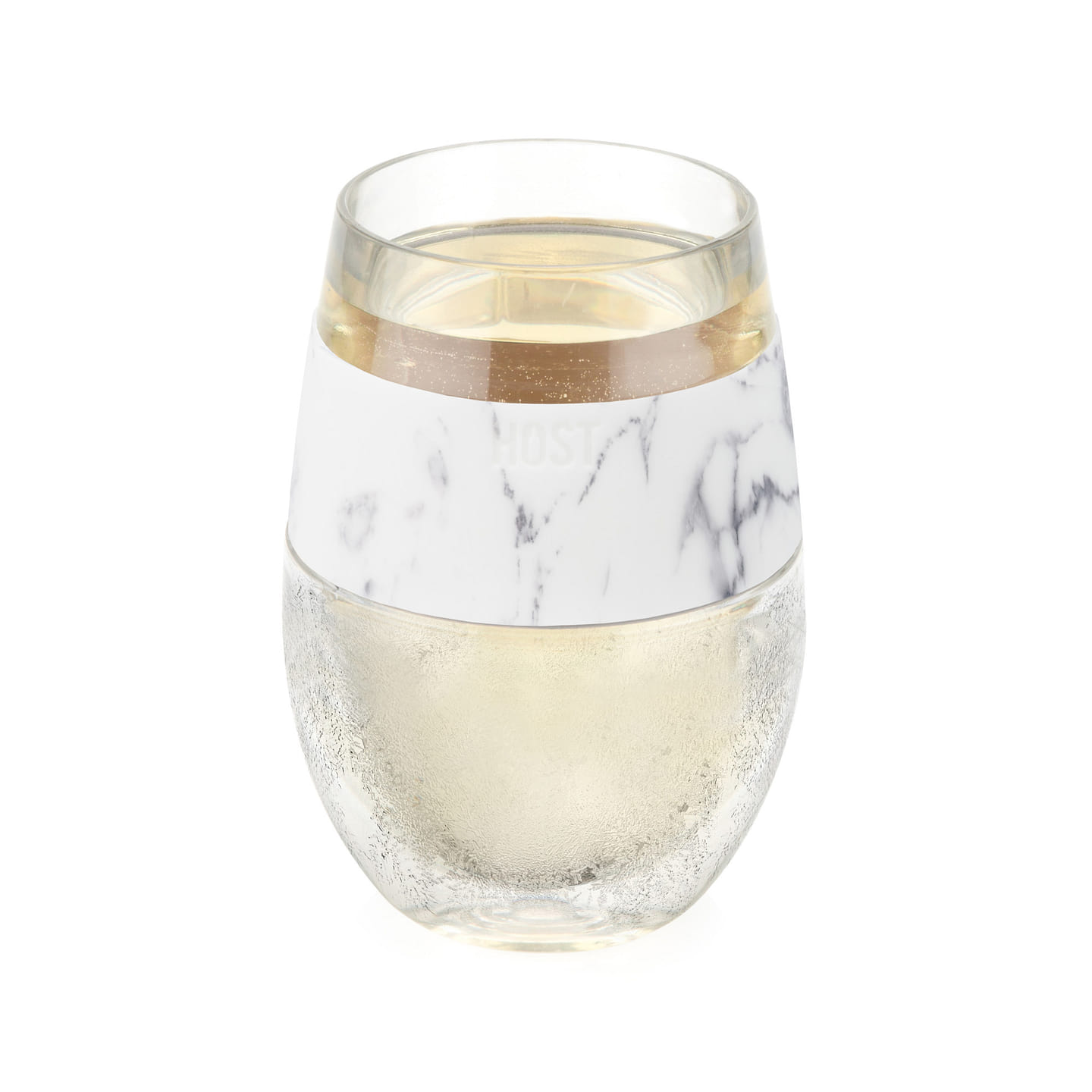Wine FREEZE™ Cooling Cup in Marble Single by HOST 1 each