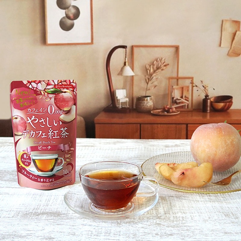 Get Tea Boutique Decaffeinated White Peach Tea 10 Bags Delivered