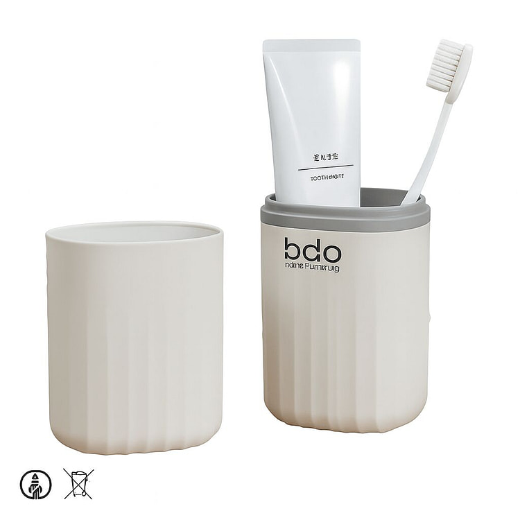 BDO Ocean-Wave Travel Tube (White) 1 phần