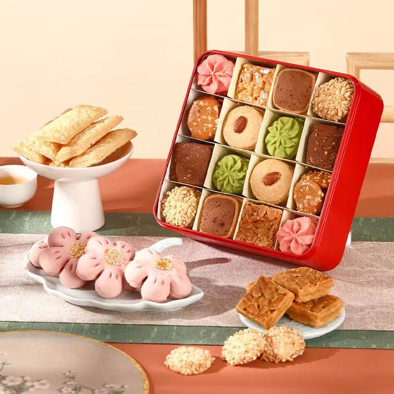 Get You Xiang Shi Cookies and peach blossom Crisp gift box 780g*1