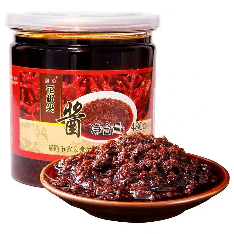 XINXIANG Sichuan Pepper Chili Sauce 480 g