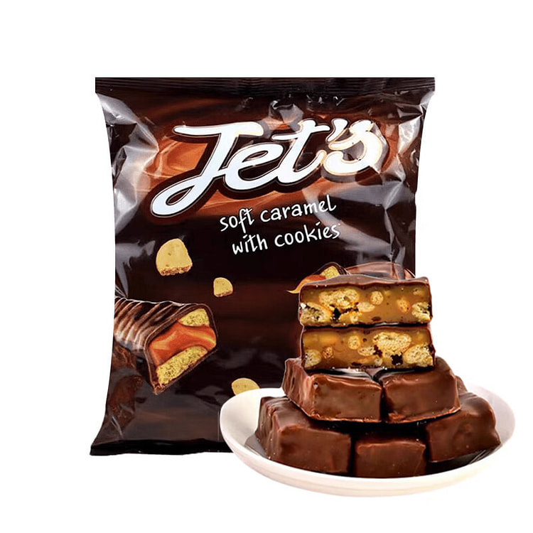 KDV俄罗斯原装进口焦糖味饼干巧克力夹心糖果零食