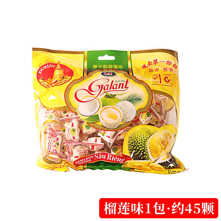 Vietnamese GALANT Kokos Mandel Durian Candy Kelapa