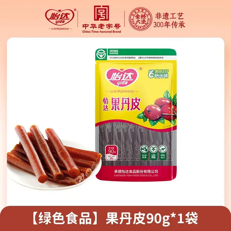 怡达果丹皮90g1袋 90 克