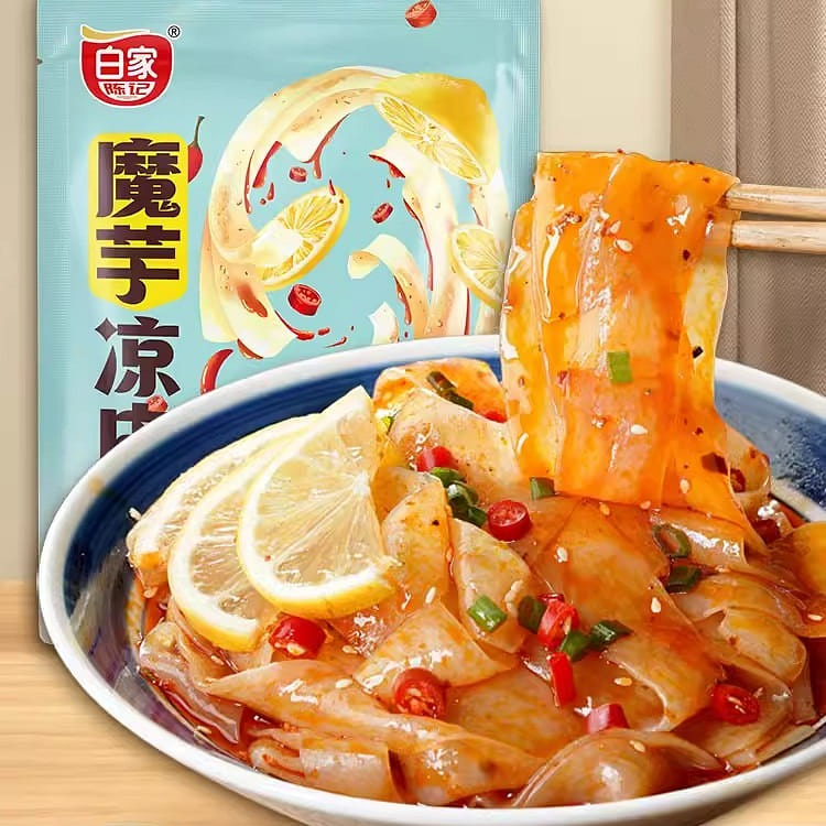 白家陈记 魔芋凉皮265g*2 速食脂肪低热量即食免煮 530 克