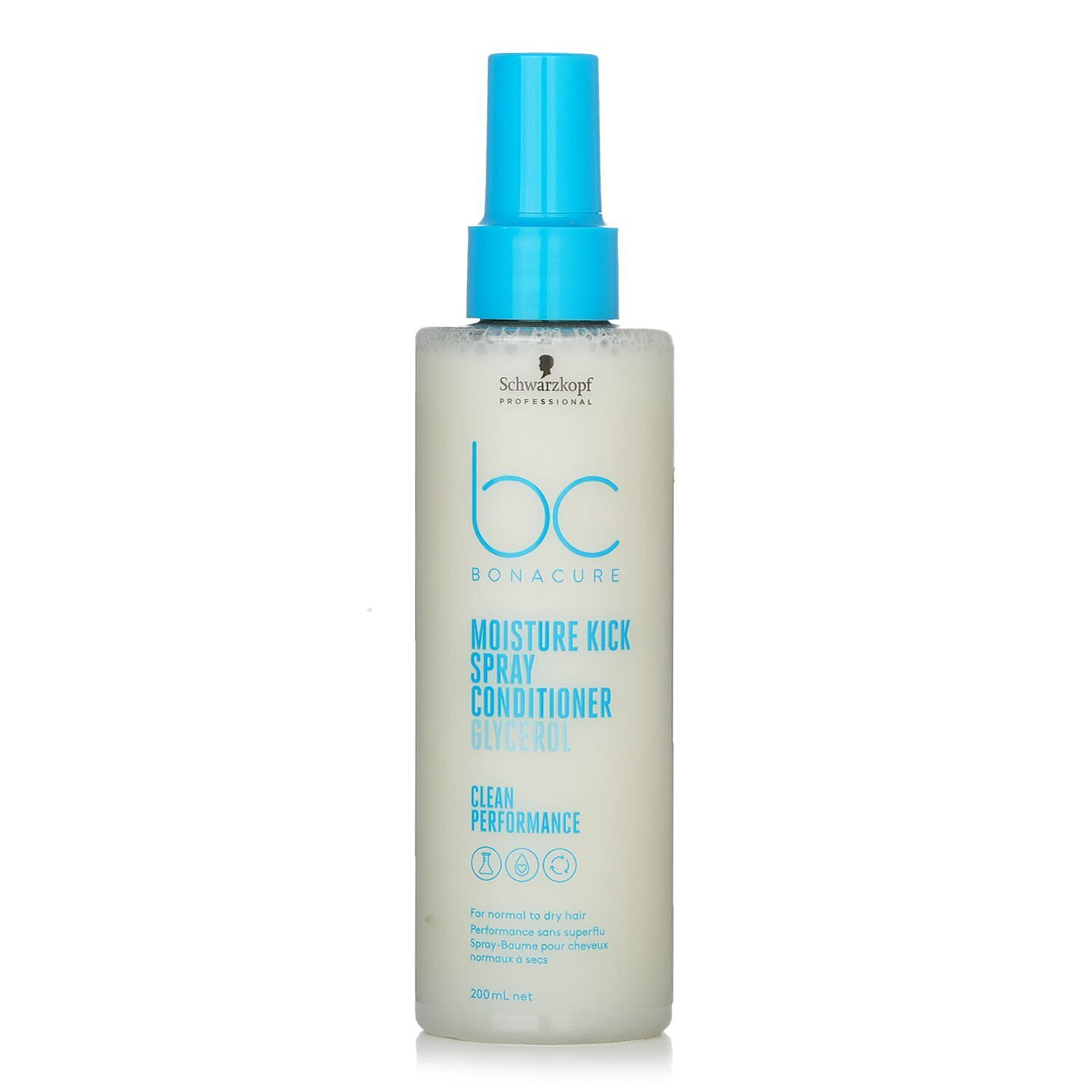 Schwarzkopf BC Moisture Kick Spray Conditioner Glycerol (For Normal To Dry Hair) 200ml/6.76oz 200 ml