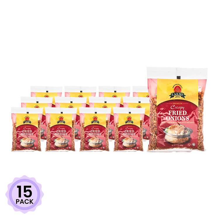 Laxmi Fried Onions 14 oz*15 pack