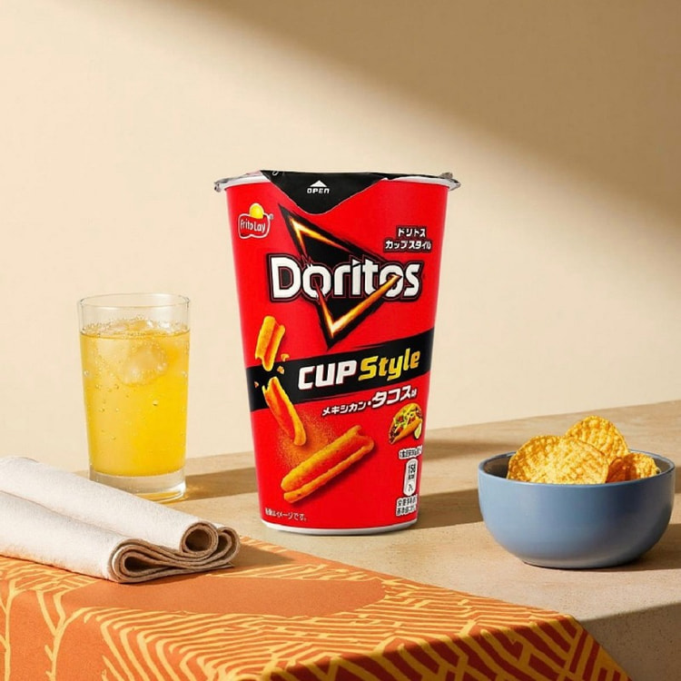 Corn Chips Snack Taco Flavor Cups