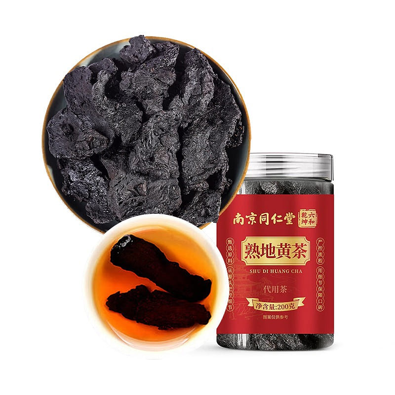 Nanjing Tongrentang Prepared Rehmannia Tea 200g 200 g