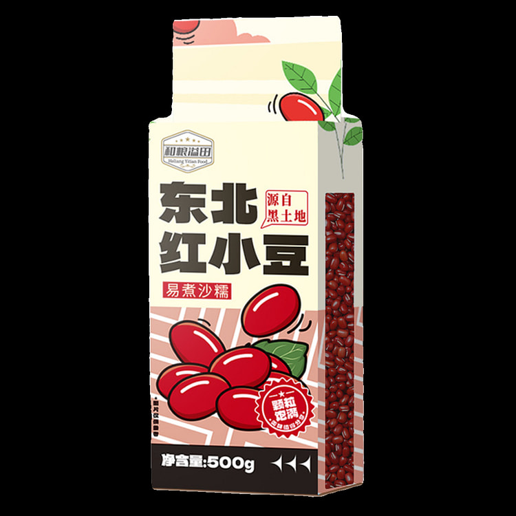 和粮溢田东北红小豆黑土地易煮沙糯 500g*1袋装