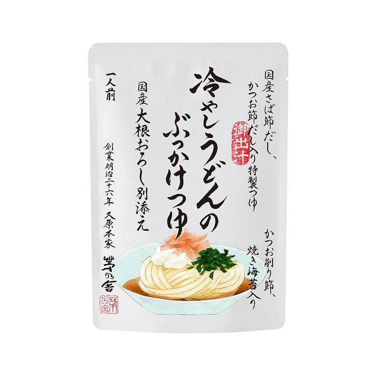 Kayanoya Cold Udon Bukkake Dipping Sauce 1p 1 each