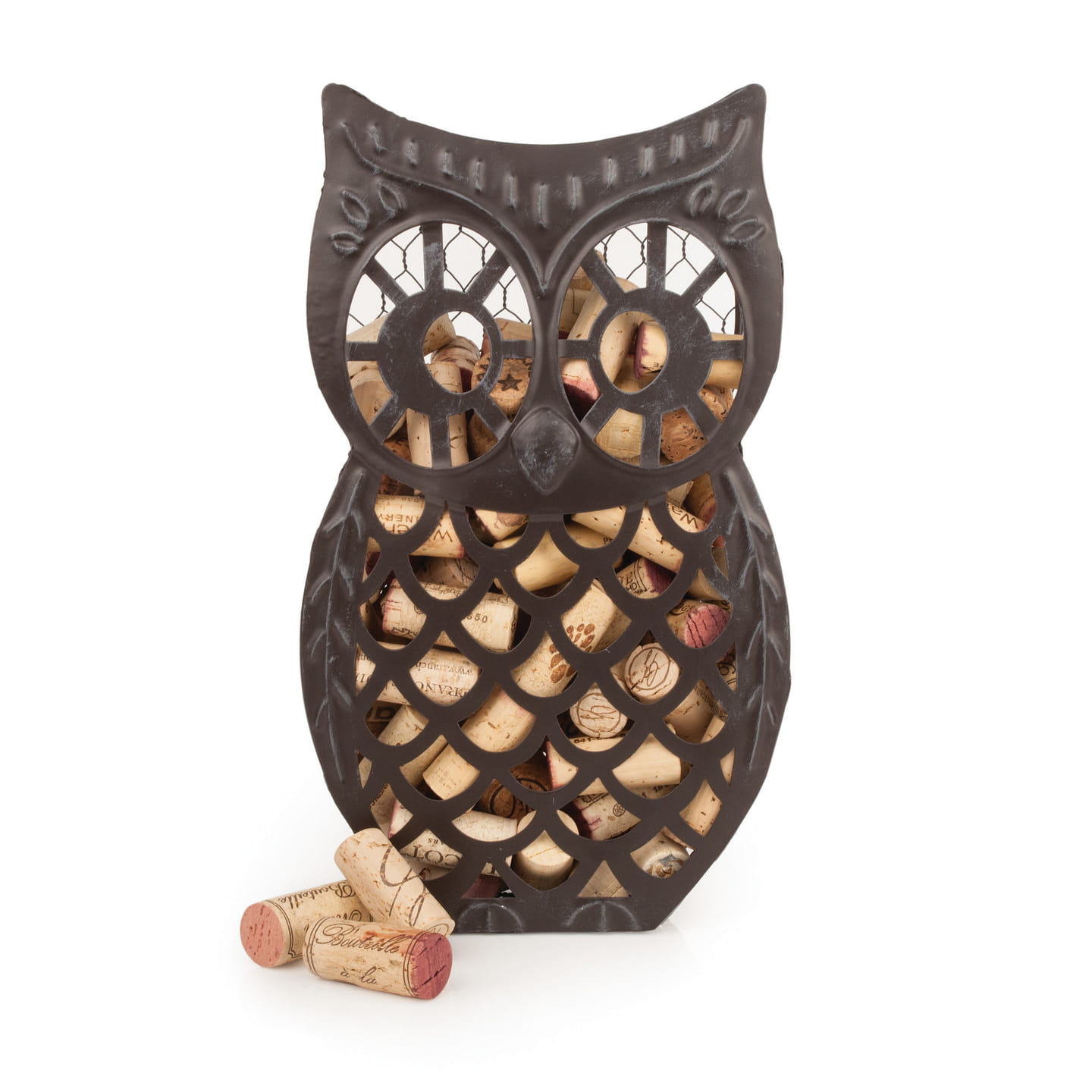 Wise Owl Cork Collector by Twine® 1 each