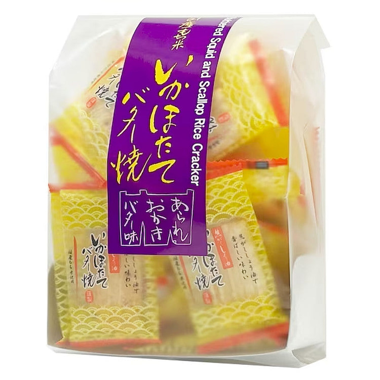 Morihaku Seika Squid Scallop Butter Arare 48g 1 each