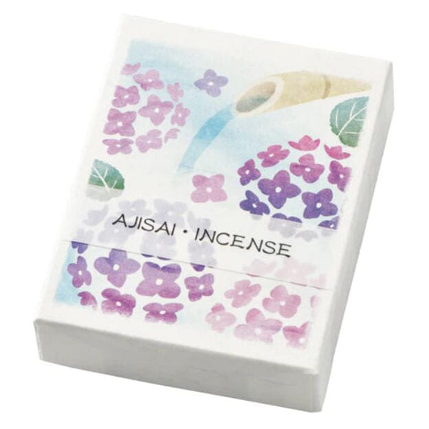 Kousaido Hanga Incense Series 20g -Ajisai 1 count