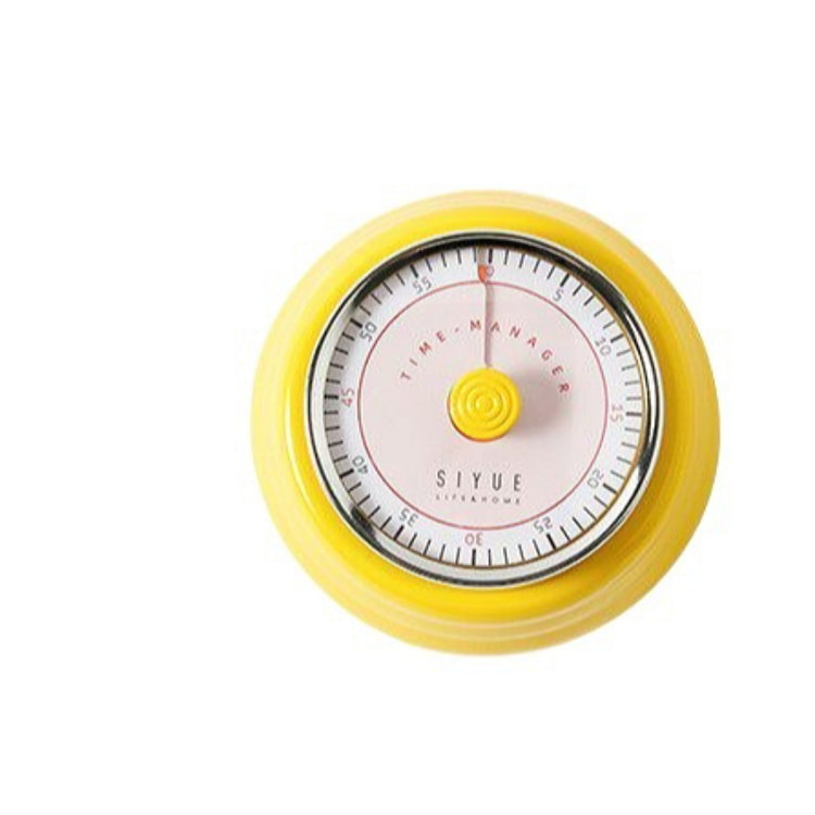 April Kitchen Timer Retro Yellow 73*32mm 1 box