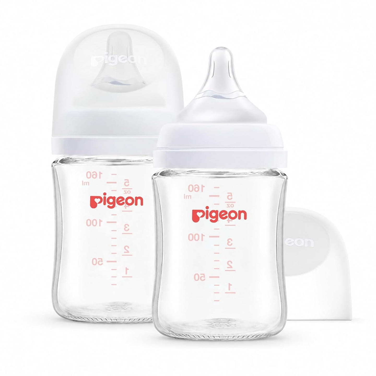 Pigeon Nursing Glass Bottles 5.4oz 2 bottle