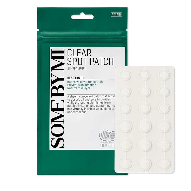 Somebymi Clear Spot Patch-18 patches 1 each