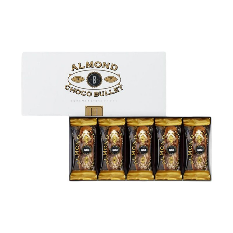 ALMOND CHOCO BULLET 5pcs