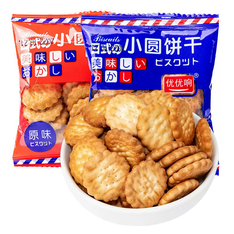 海盐小圆饼干咸味200g*1