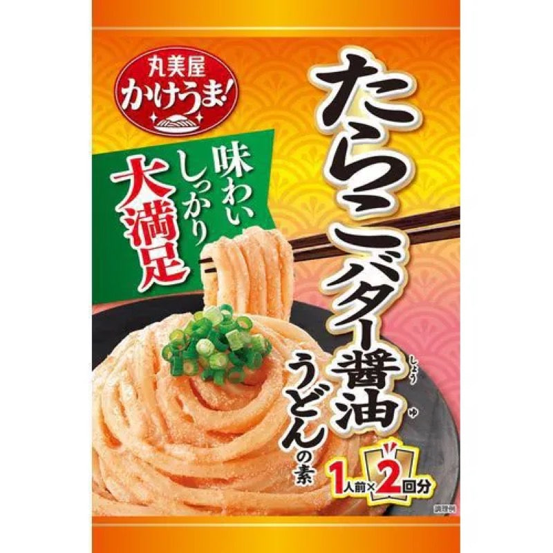Marumiya Tarako Butter Soy Sauce Udon Sauce 60g x2 1 each