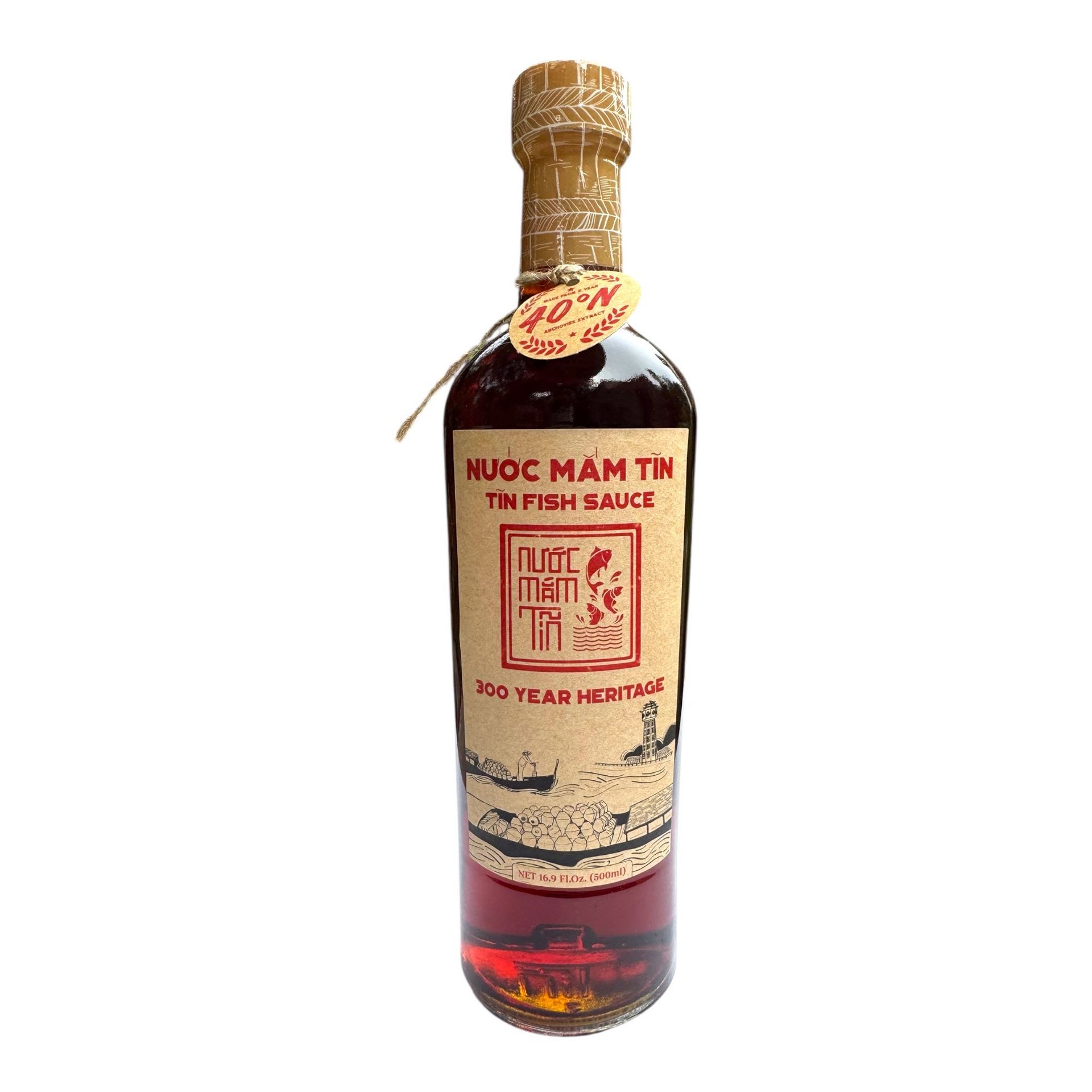 Original Vietnamese Anchovy Fish Sauce Tin Brand 500 ml