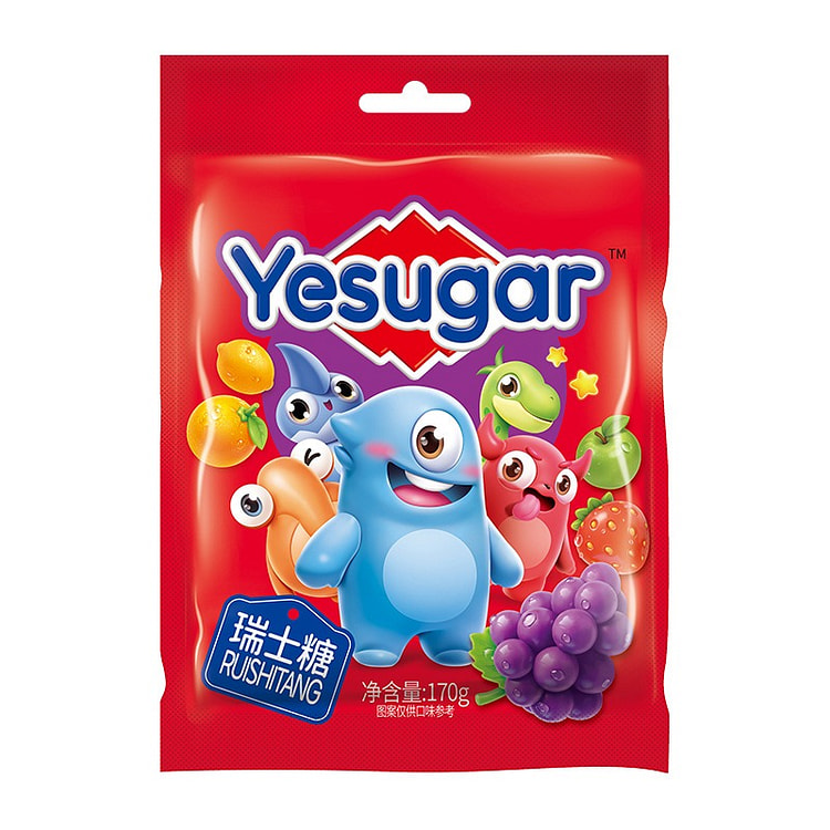 Jiajianchengchu Swiss Candy 170g 1 pack