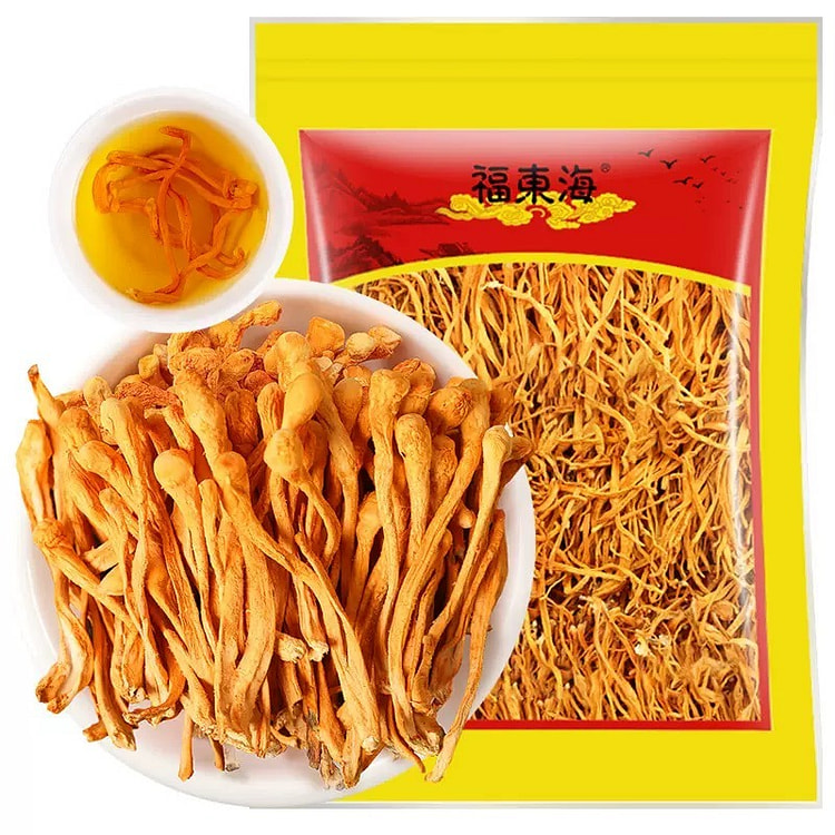 福东海 吉林原产虫草花饱满大孢头蛹虫草煲汤250g 1 包