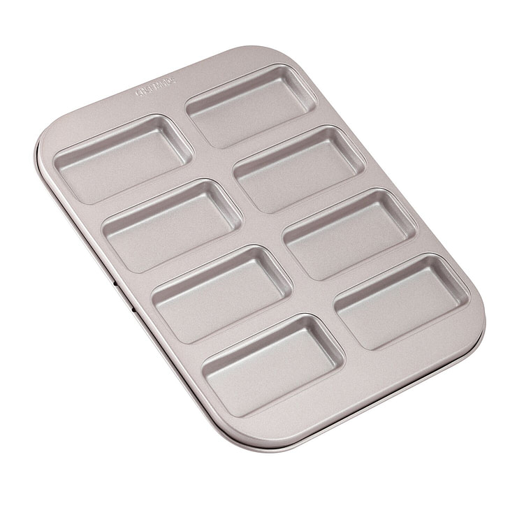 CHEFMADE 8-Cavity Financier Non-Stick Cake Pan