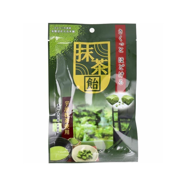 大丸本舗 さくっとほどける抹茶飴 47g - Weee!