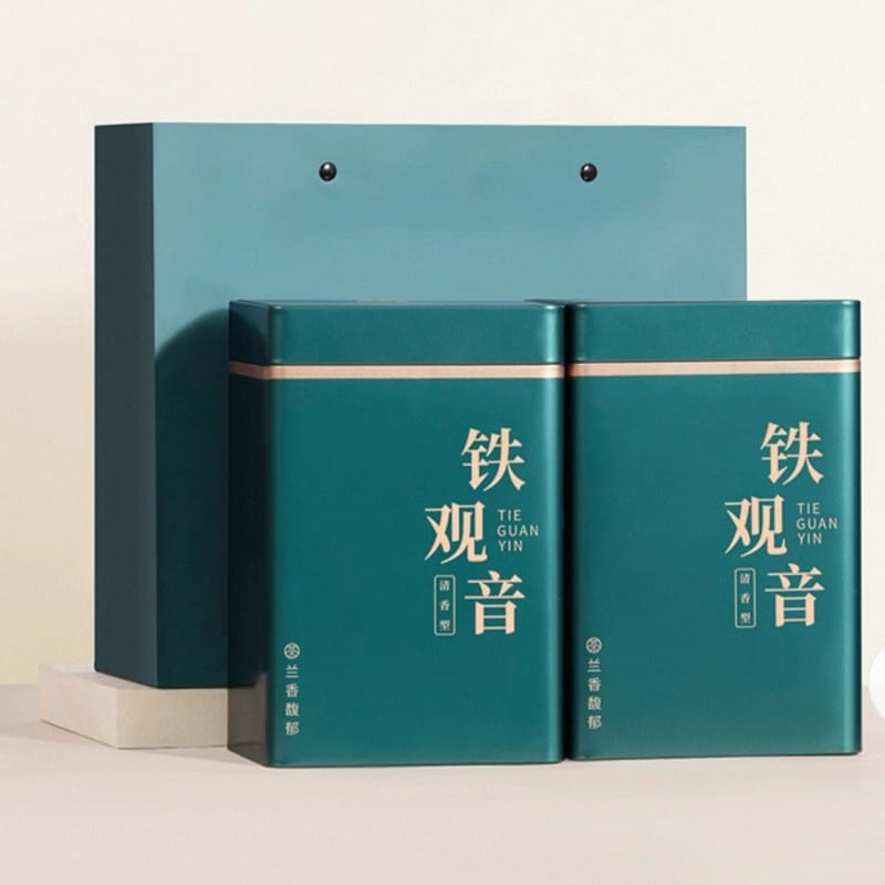 鸿韵清新特级安溪铁观音清香型乌龙茶茶叶罐装250g 250 克