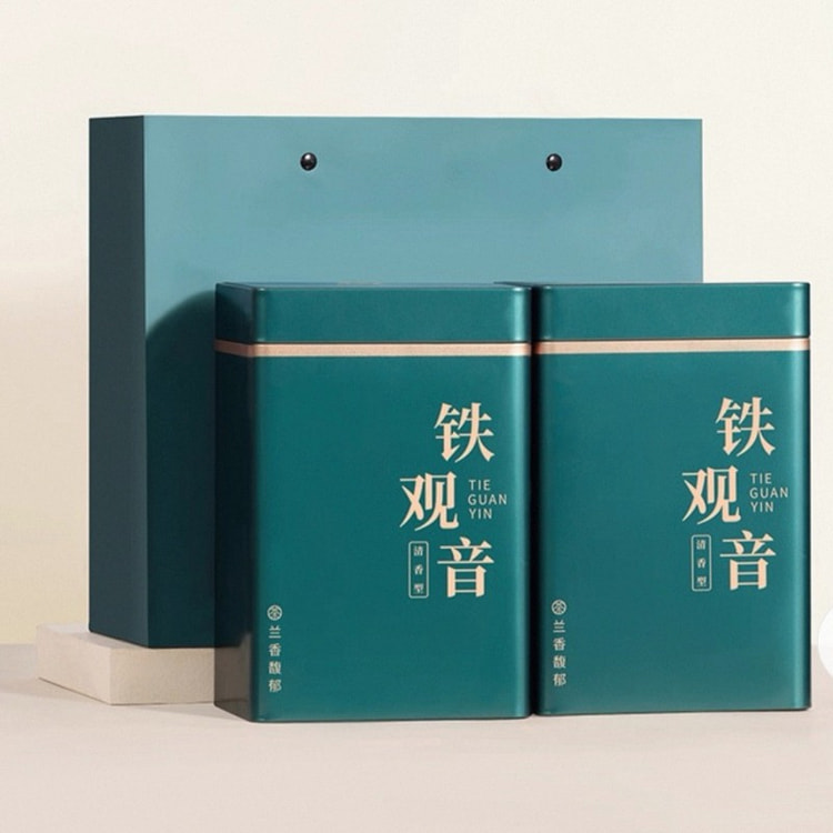 Anxi Tieguanyin fragrant oolong tea square can250g 250 g