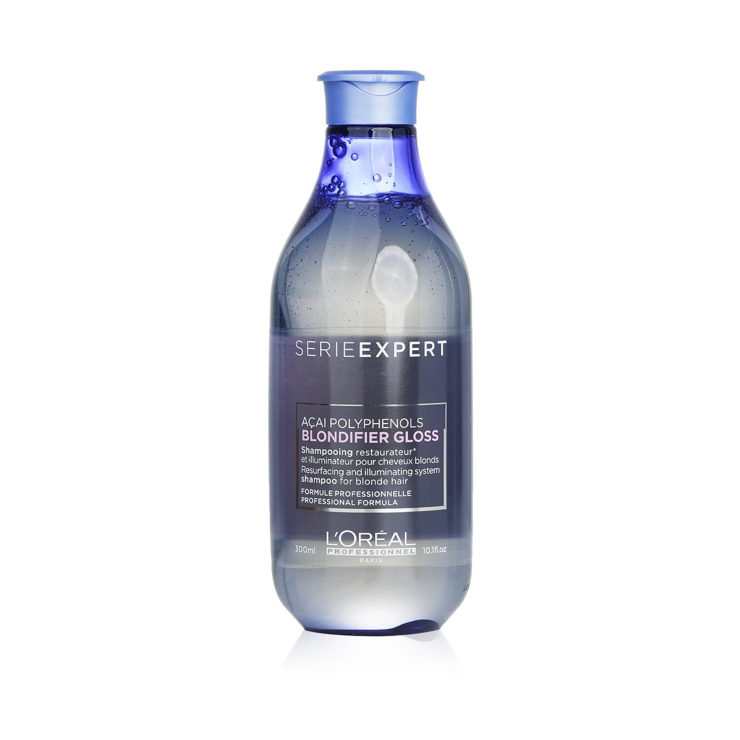 L’Oreal Professional Hair Care Expert – Blondifier Shine Acai Polyphenol Reshaping & Brightening Shampoo (For Blonde Hair) 300 ml