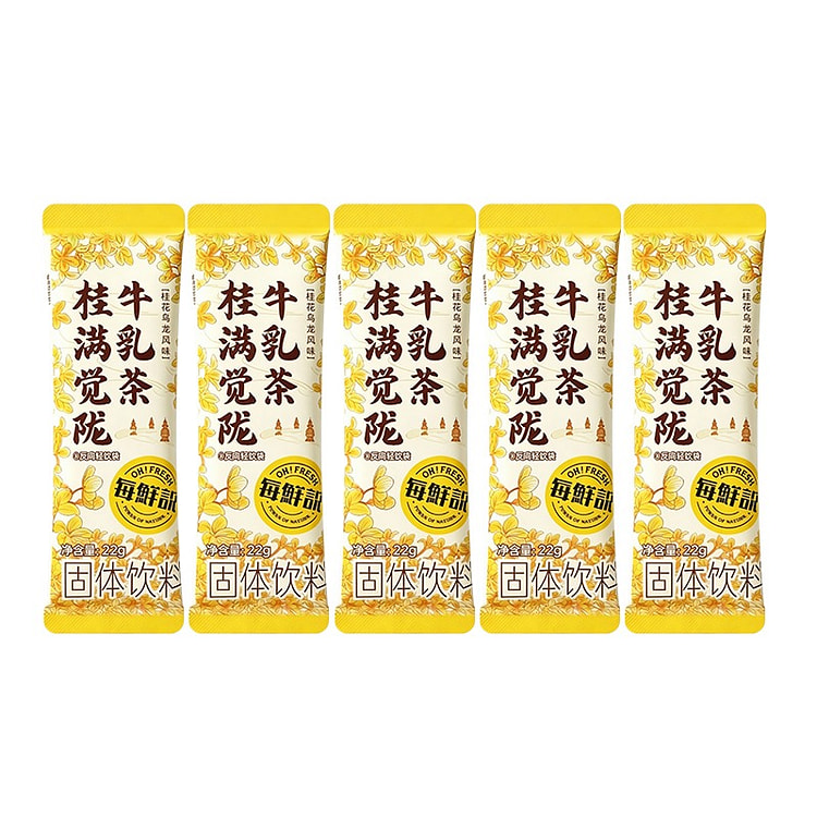 Oh!Fresh Osmanthus Oolong MilkTea InstantDrink MIx 110 g