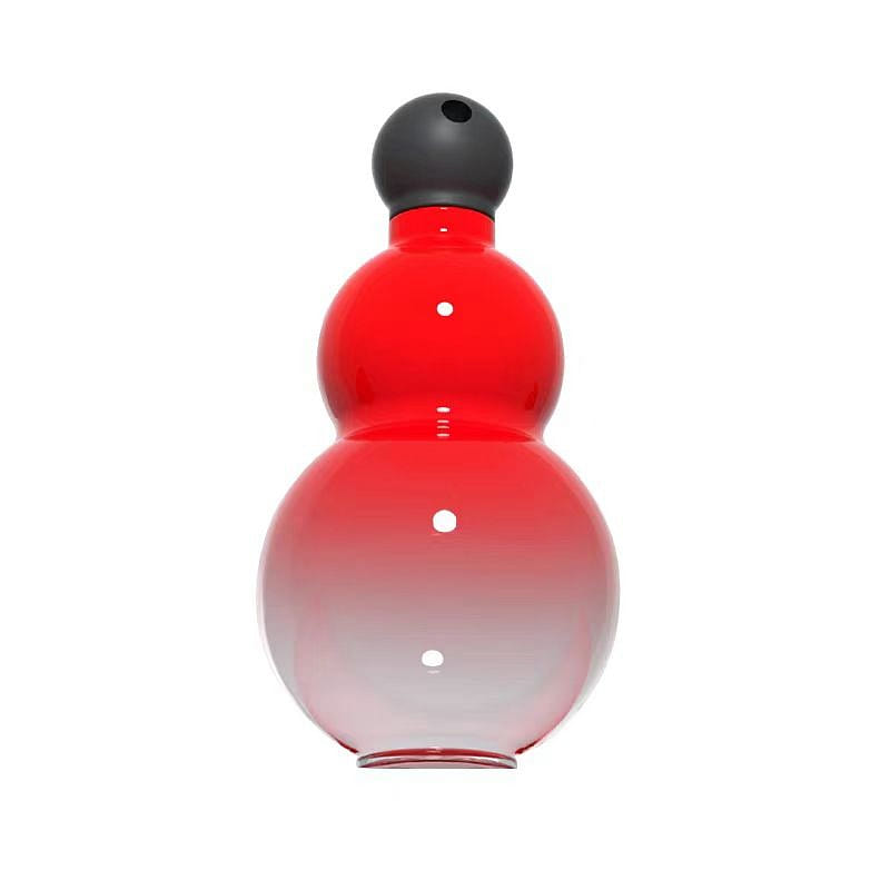Portable Gourd Portable EDC Kettle Chinese Style Give Gifts-Red 1 count