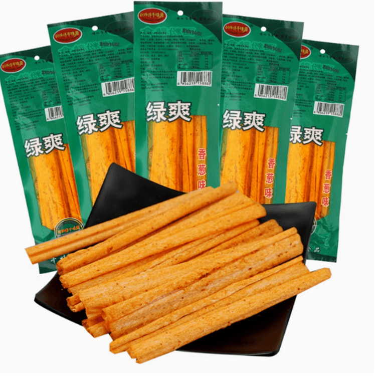 刘师傅千味源 [全美直邮]千味源绿爽辣条16*10