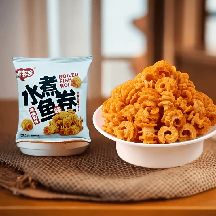 水煮鱼卷零食160g*20包
