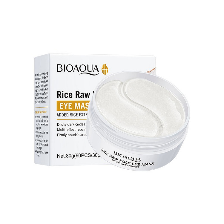 大米眼膜 加入米精華  淡化黑眼圈 多效修護 緊緻 1 份