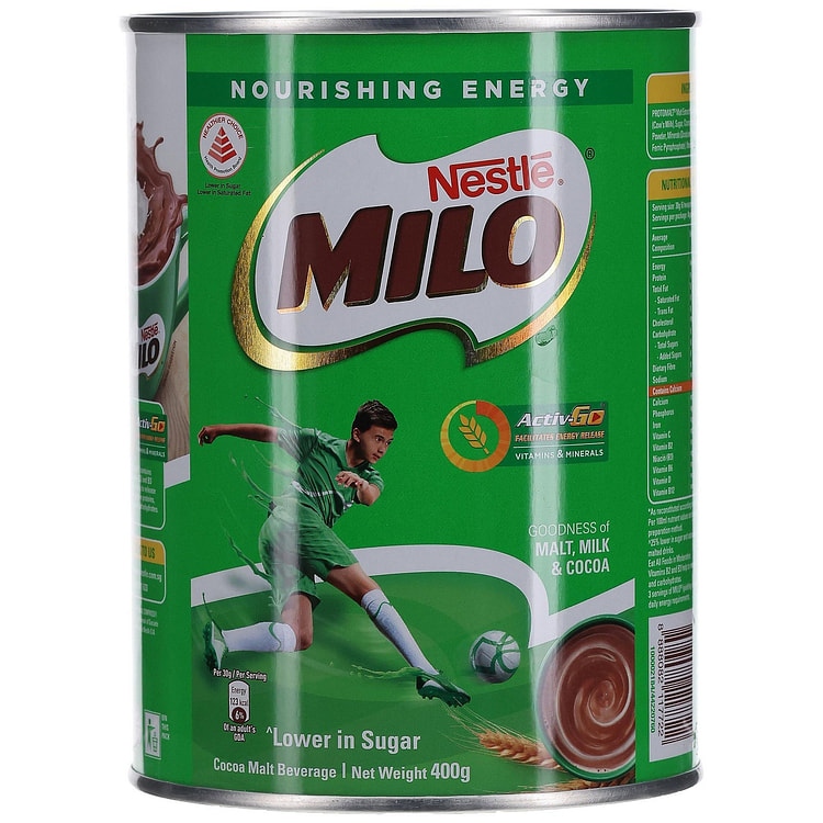 Nestle Milo- 400 gms - Fo 100 g