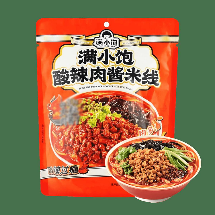 满小饱 酸辣肉酱风味米线 238g 238 克