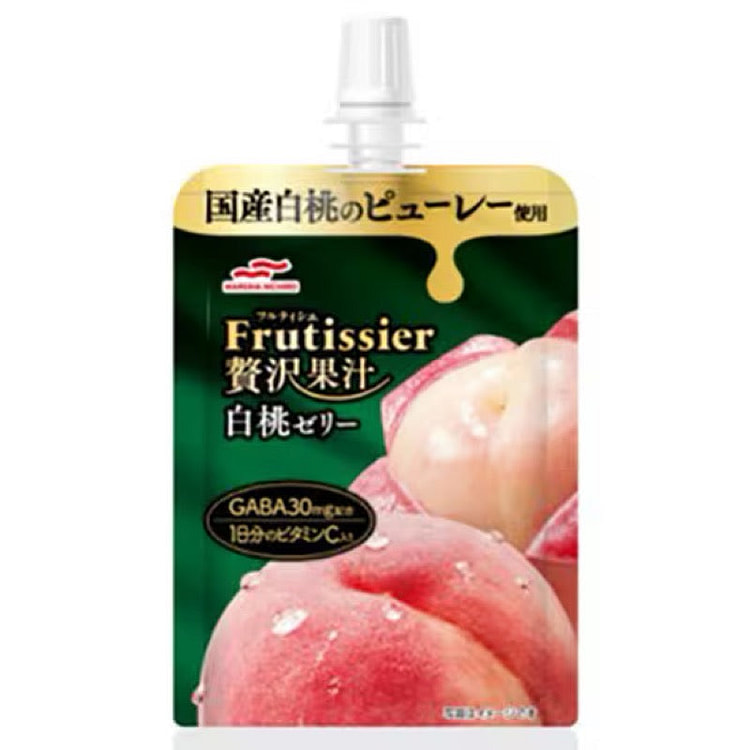 丸羽日郎水果味白桃果冻 150克 1 份