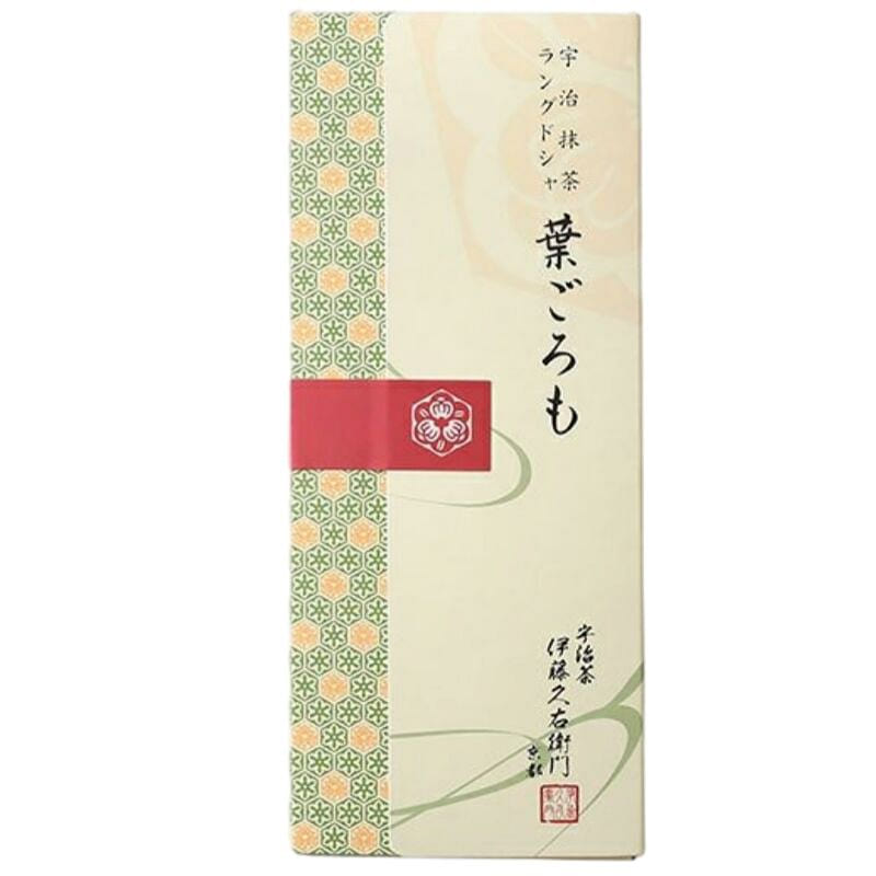 Uji Matcha Langue de Chat Hagoromo 10 Piece 1 box